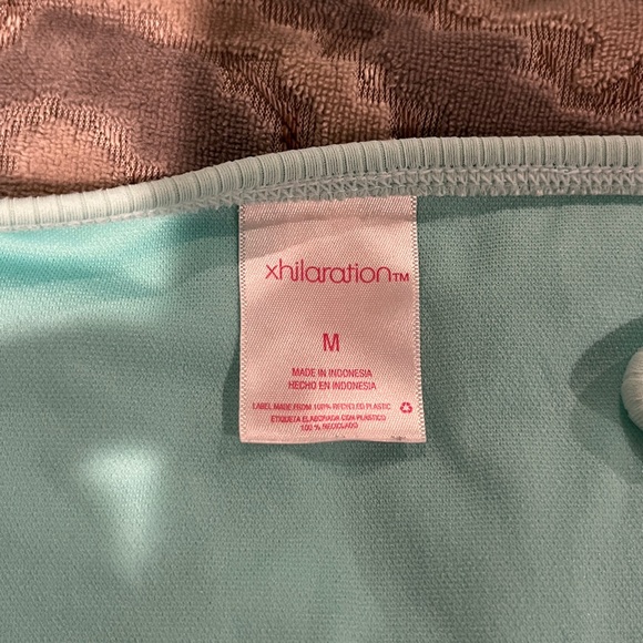 Xhilaration women’s 3 pieces swim separates seafoam green tops XS - bottoms M - Picture 4 of 6